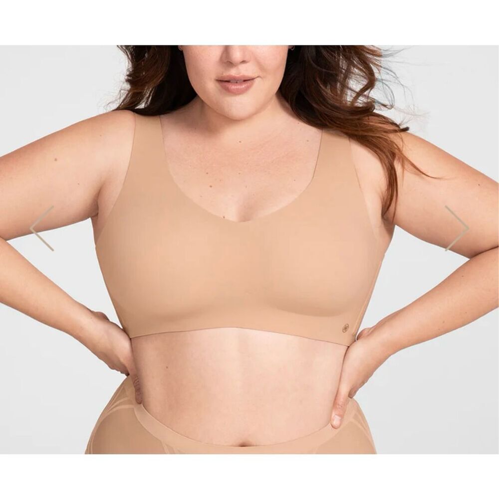 Honeylove Nude Wireless Seamless Support Bra
